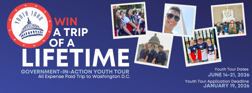 2026 Youth Tour Banner